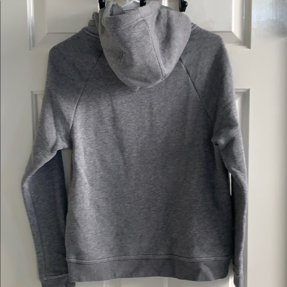 Nike Gray Hoodie Sweatshirt - Picture 4 of 5